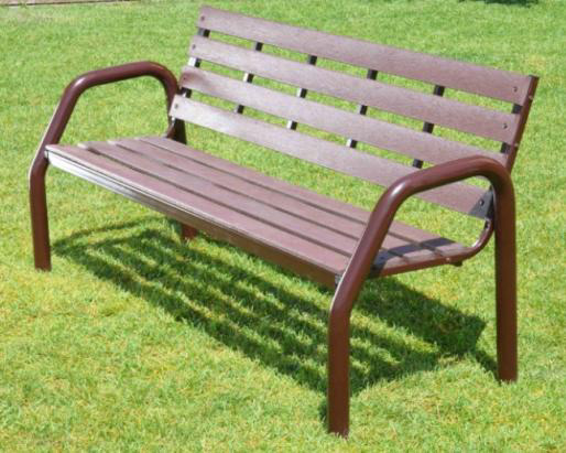 Скамья Дуэт Коричневая