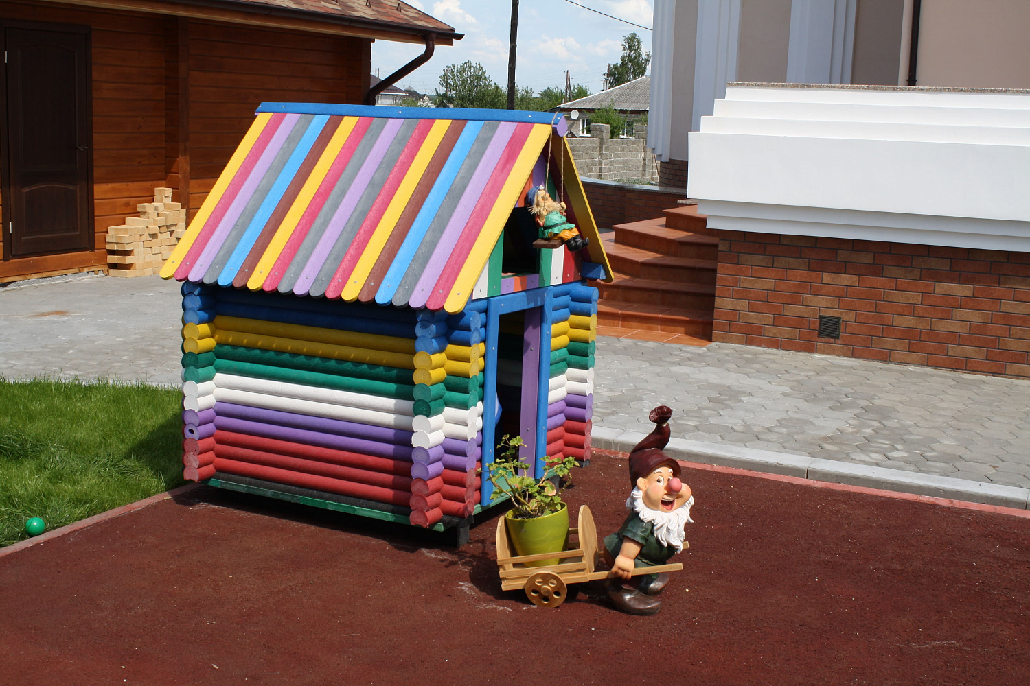 Круг с пазом 80х1980